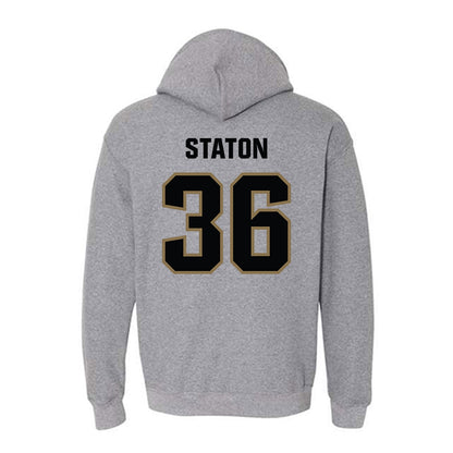 UNC Pembroke - NCAA Football : Kaleb Staton - Classic Shersey Hooded Sweatshirt-1