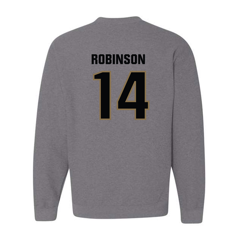 UNC Pembroke - NCAA Football : Tre Robinson - Classic Shersey Crewneck Sweatshirt-1