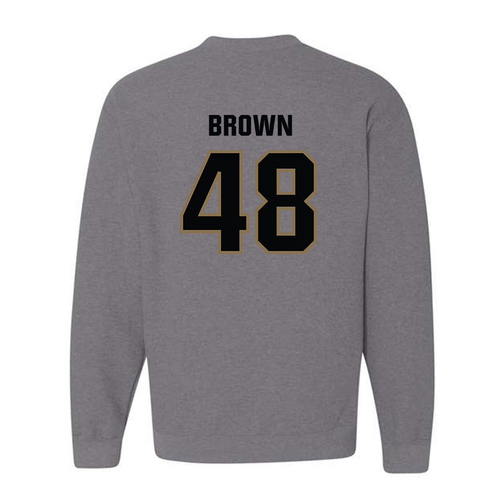 UNC Pembroke - NCAA Football : Jake Brown - Classic Shersey Crewneck Sweatshirt-1