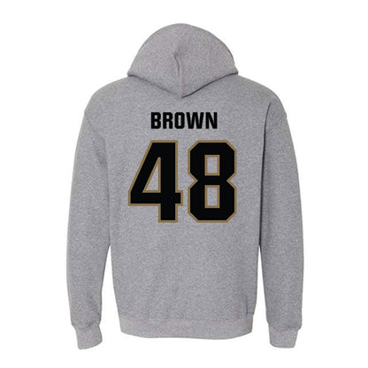 UNC Pembroke - NCAA Football : Jake Brown - Classic Shersey Hooded Sweatshirt-1