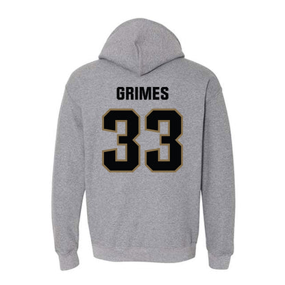 UNC Pembroke - NCAA Men's Basketball : Justin Grimes - Classic Shersey Hooded Sweatshirt-1