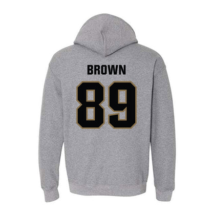 UNC Pembroke - NCAA Football : Malik Brown - Classic Shersey Hooded Sweatshirt-1