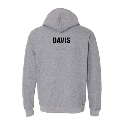 UNC Pembroke - NCAA Men's Track & Field : John Davis - Classic Shersey Hooded Sweatshirt-1