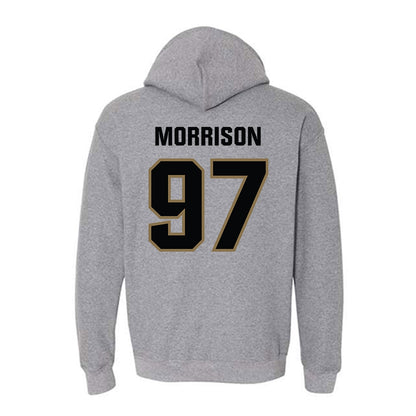 UNC Pembroke - NCAA Football : Zion Morrison - Classic Shersey Hooded Sweatshirt-1