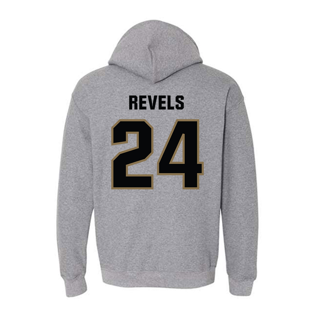 UNC Pembroke - NCAA Baseball : Cameron Revels - Classic Shersey Hooded Sweatshirt-1