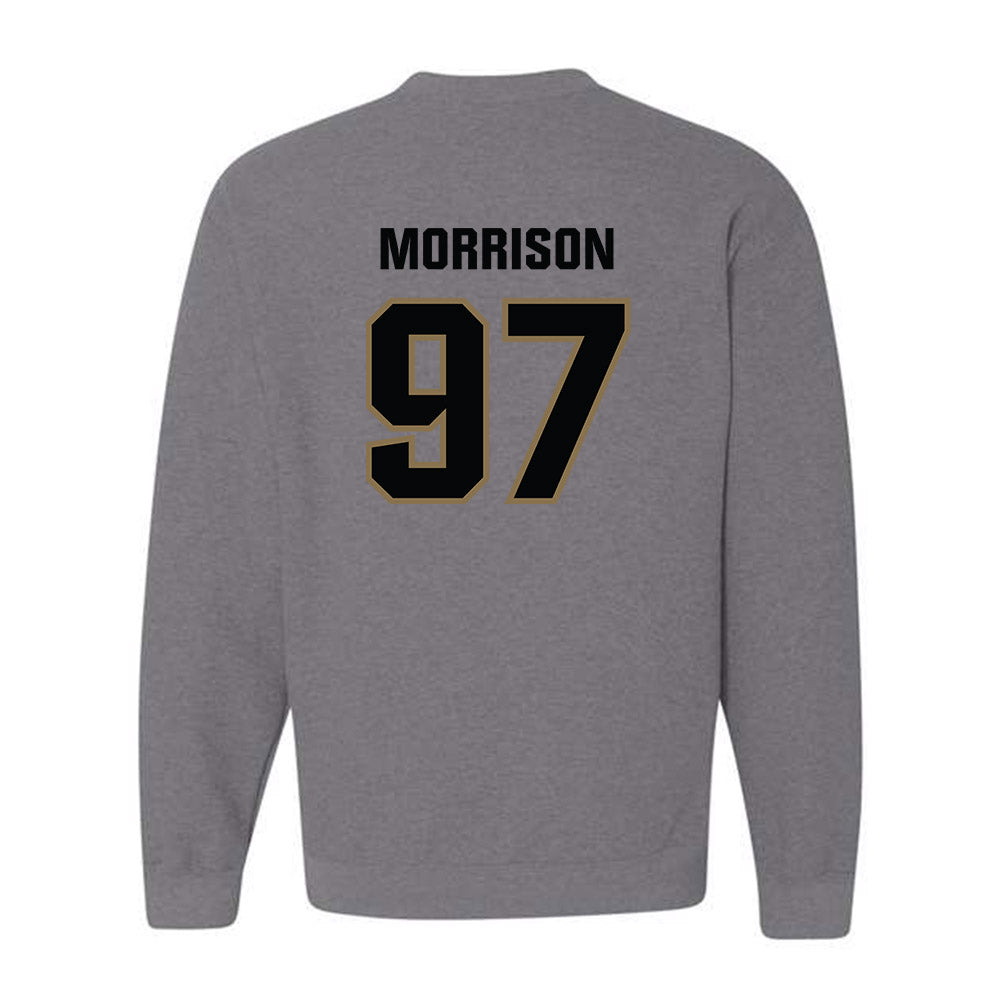 UNC Pembroke - NCAA Football : Zion Morrison - Classic Shersey Crewneck Sweatshirt-1