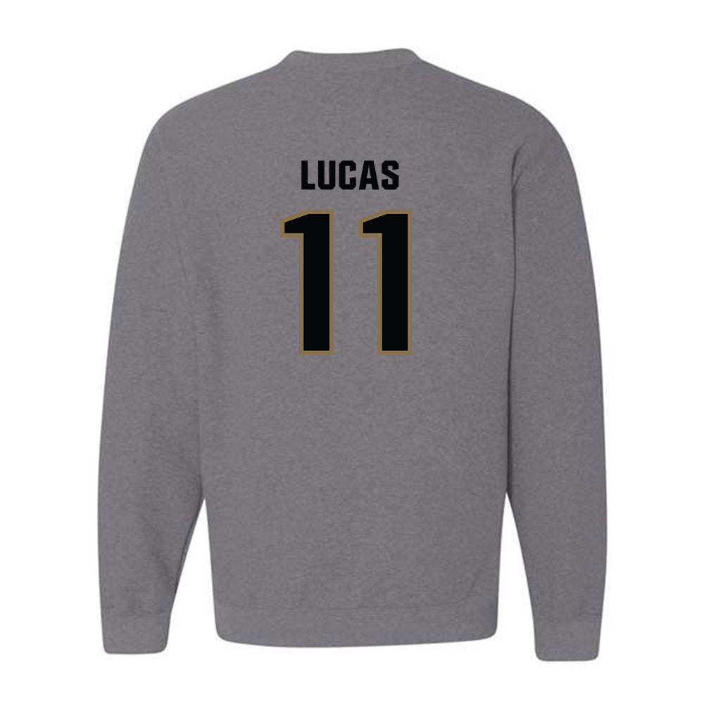 UNC Pembroke - NCAA Baseball : Landon Lucas - Classic Shersey Crewneck Sweatshirt-1