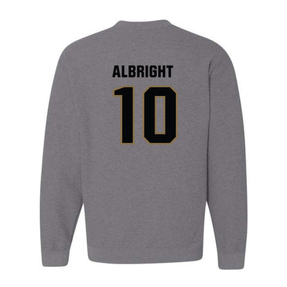 UNC Pembroke - NCAA Football : JaQuan Albright - Classic Shersey Crewneck Sweatshirt-1