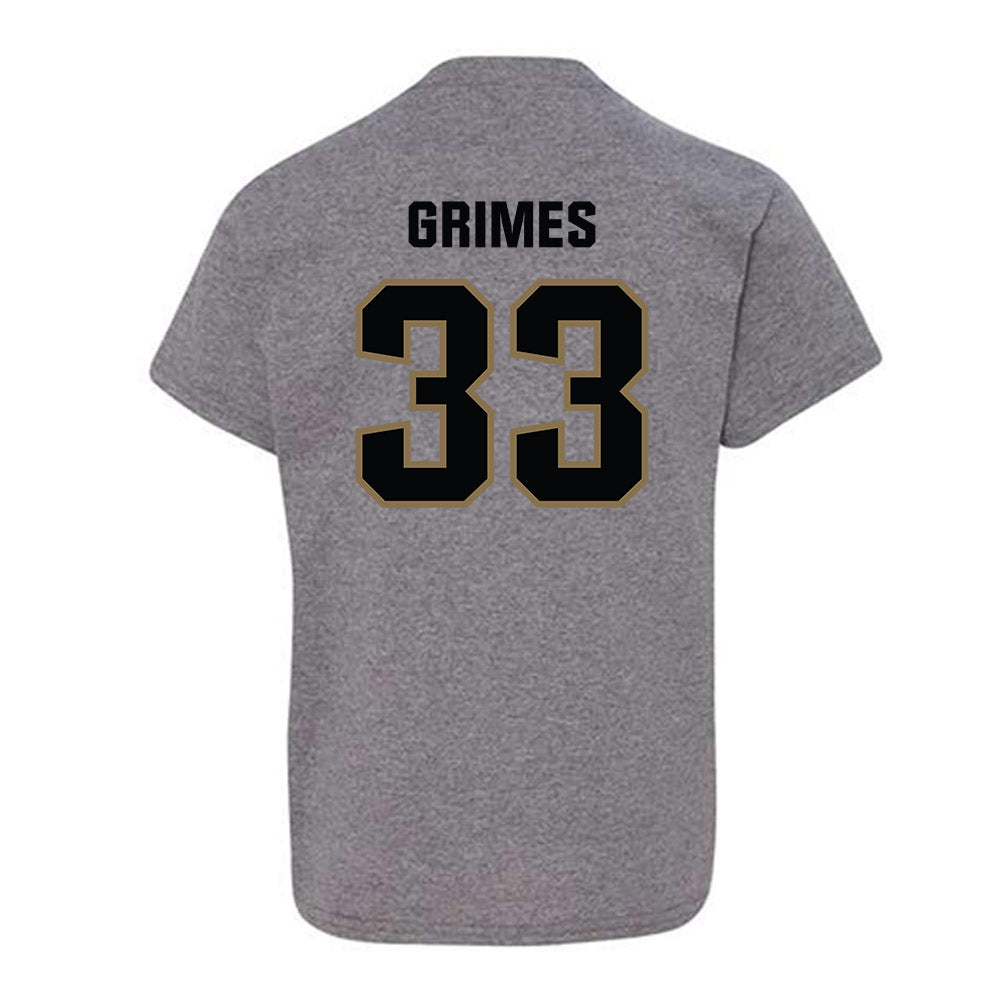 UNC Pembroke - NCAA Men's Basketball : Justin Grimes - Classic Shersey Youth T-Shirt-1