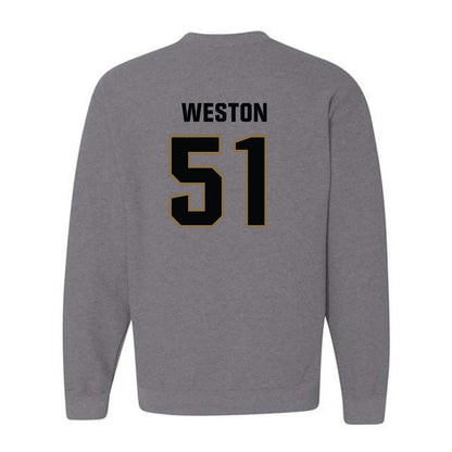 UNC Pembroke - NCAA Football : Brock Weston - Classic Shersey Crewneck Sweatshirt-1