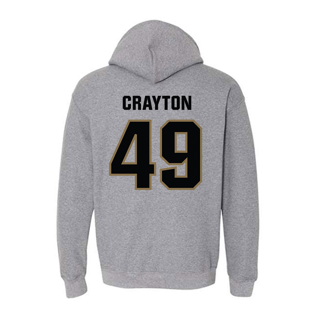 UNC Pembroke - NCAA Baseball : Michael Crayton - Classic Shersey Hooded Sweatshirt-1