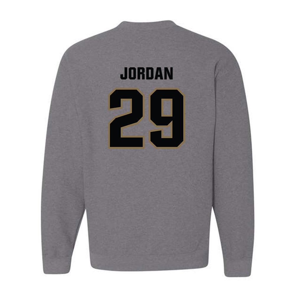 UNC Pembroke - NCAA Football : Cedric Jordan - Classic Shersey Crewneck Sweatshirt-1