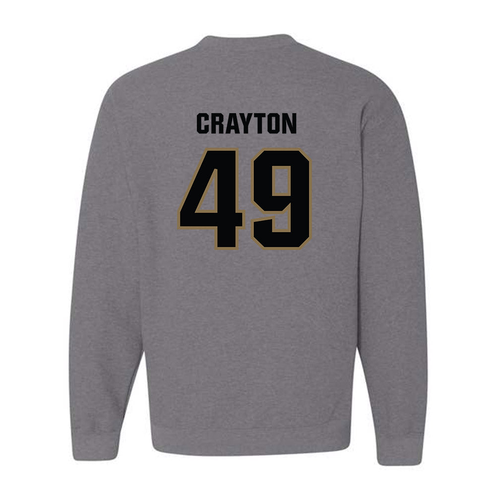 UNC Pembroke - NCAA Baseball : Michael Crayton - Classic Shersey Crewneck Sweatshirt-1