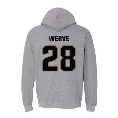 UNC Pembroke - NCAA Men's Ice Hockey : Pat Werve - Classic Shersey Hooded Sweatshirt-1