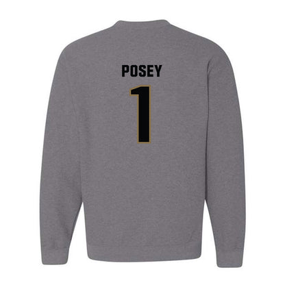 UNC Pembroke - NCAA Football : Miles Posey - Classic Shersey Crewneck Sweatshirt-1