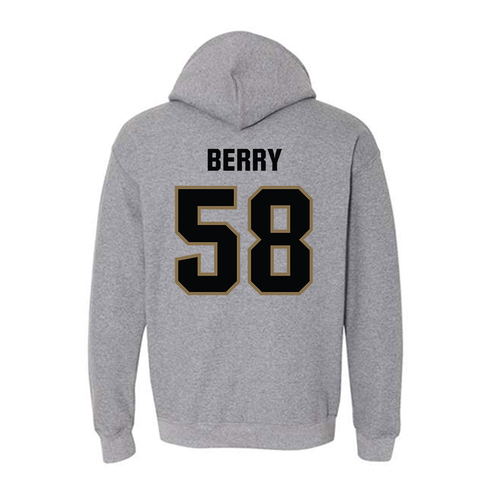 UNC Pembroke - NCAA Football : Cameron Berry - Classic Shersey Hooded Sweatshirt-1