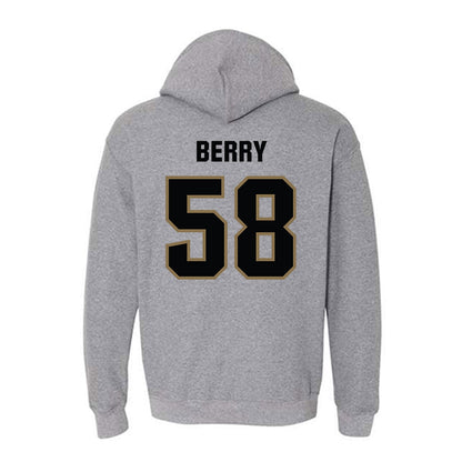 UNC Pembroke - NCAA Football : Cameron Berry - Classic Shersey Hooded Sweatshirt-1