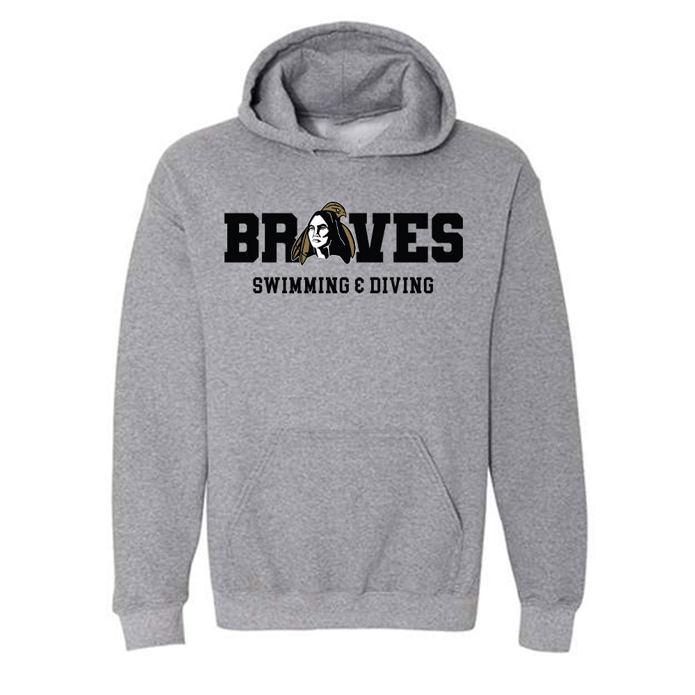 UNC Pembroke - NCAA Women's Swimming & Diving : Benedetta Pepe Pugliese - Classic Shersey Hooded Sweatshirt-0