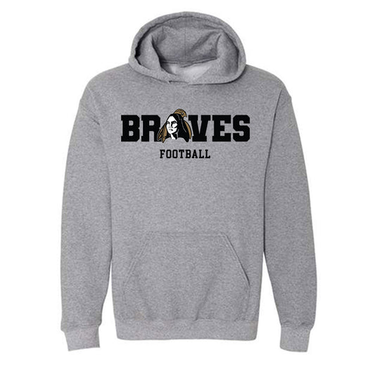 UNC Pembroke - NCAA Football : Andre Hill Jr - Classic Shersey Hooded Sweatshirt-0