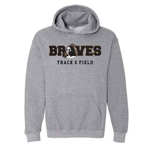 UNC Pembroke - NCAA Men's Track & Field : Jaiden Hannah - Classic Shersey Hooded Sweatshirt-0