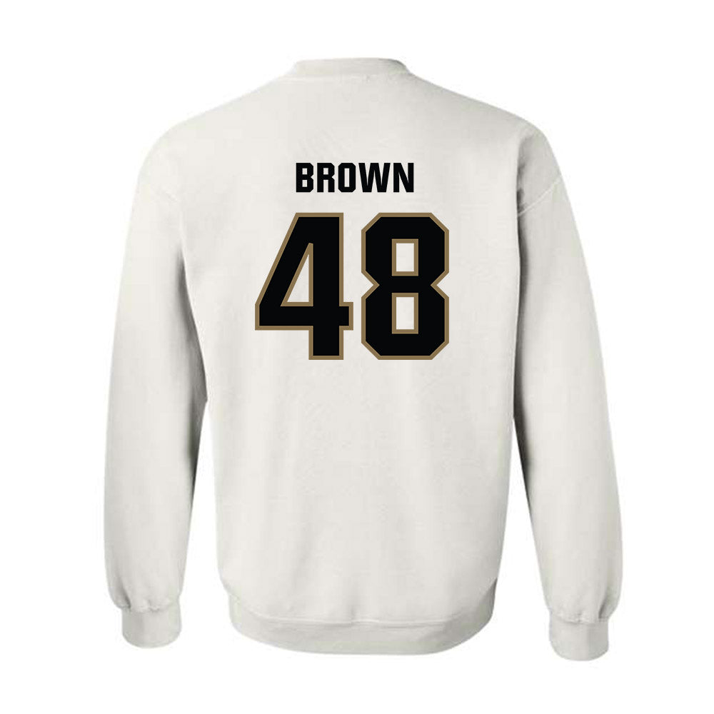 UNC Pembroke - NCAA Football : Jake Brown - Classic Shersey Crewneck Sweatshirt-1