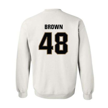 UNC Pembroke - NCAA Football : Jake Brown - Classic Shersey Crewneck Sweatshirt-1