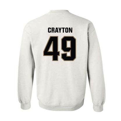 UNC Pembroke - NCAA Baseball : Michael Crayton - Classic Shersey Crewneck Sweatshirt-1