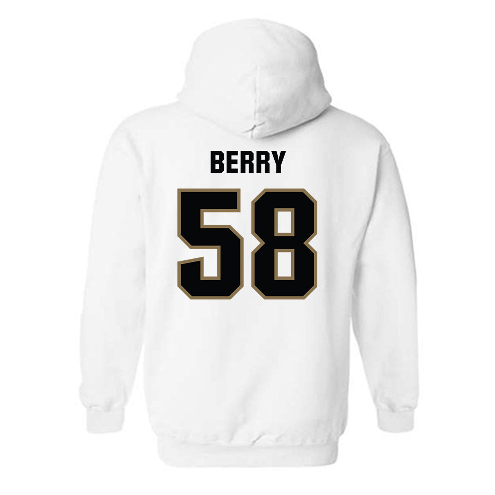 UNC Pembroke - NCAA Football : Cameron Berry - Classic Shersey Hooded Sweatshirt-1