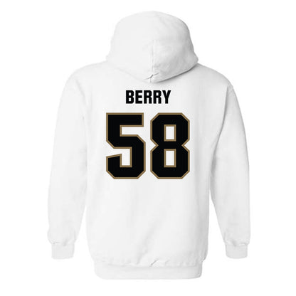 UNC Pembroke - NCAA Football : Cameron Berry - Classic Shersey Hooded Sweatshirt-1