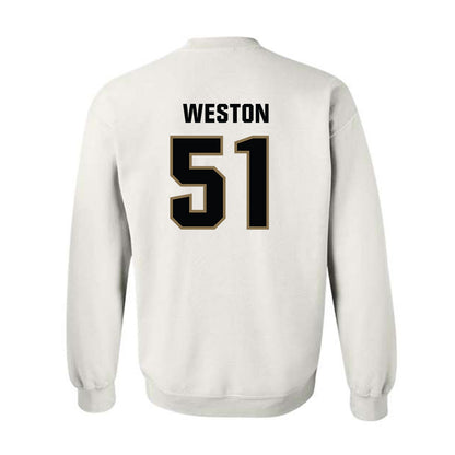 UNC Pembroke - NCAA Football : Brock Weston - Classic Shersey Crewneck Sweatshirt-1
