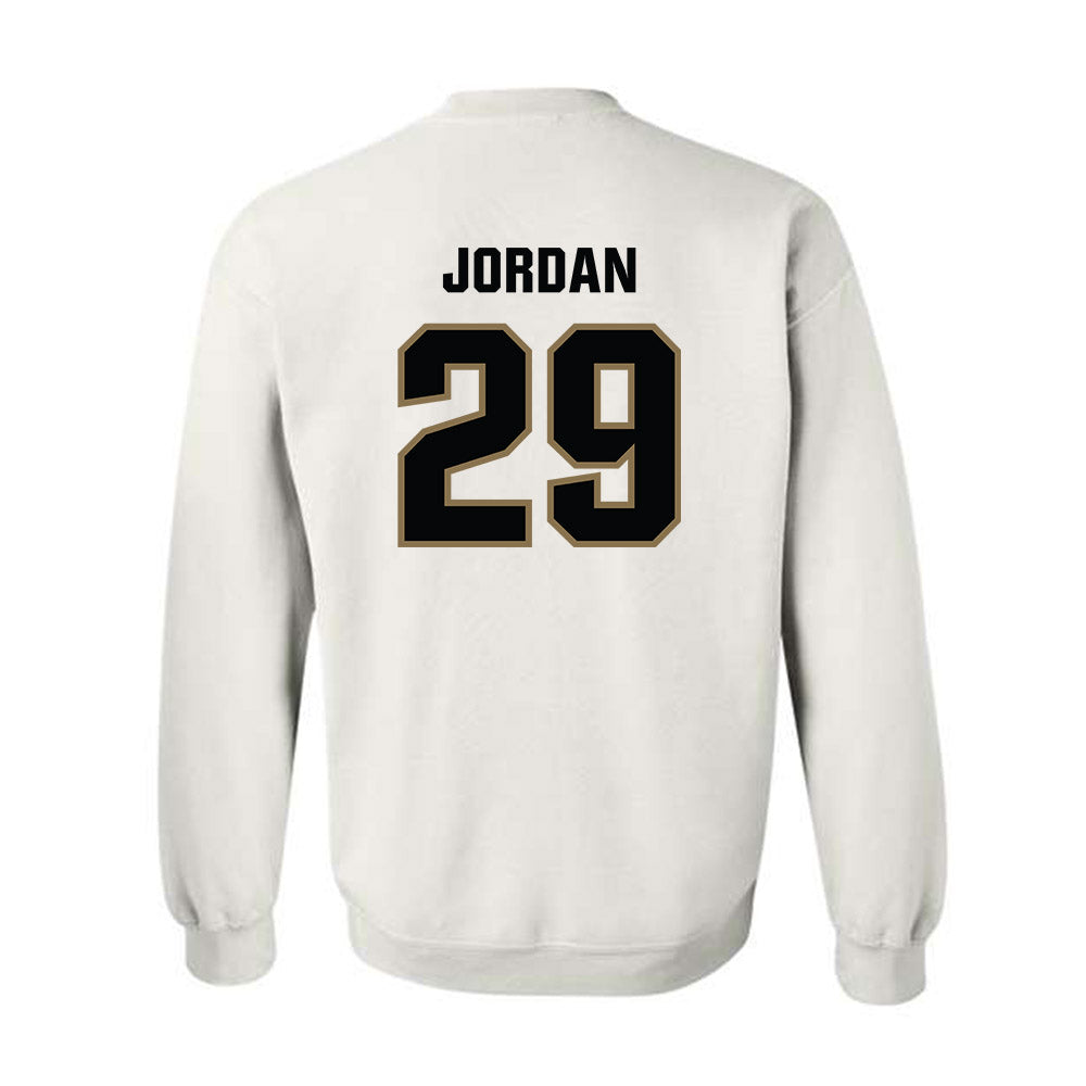 UNC Pembroke - NCAA Football : Cedric Jordan - Classic Shersey Crewneck Sweatshirt-1
