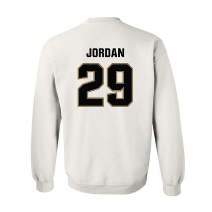 UNC Pembroke - NCAA Football : Cedric Jordan - Classic Shersey Crewneck Sweatshirt-1