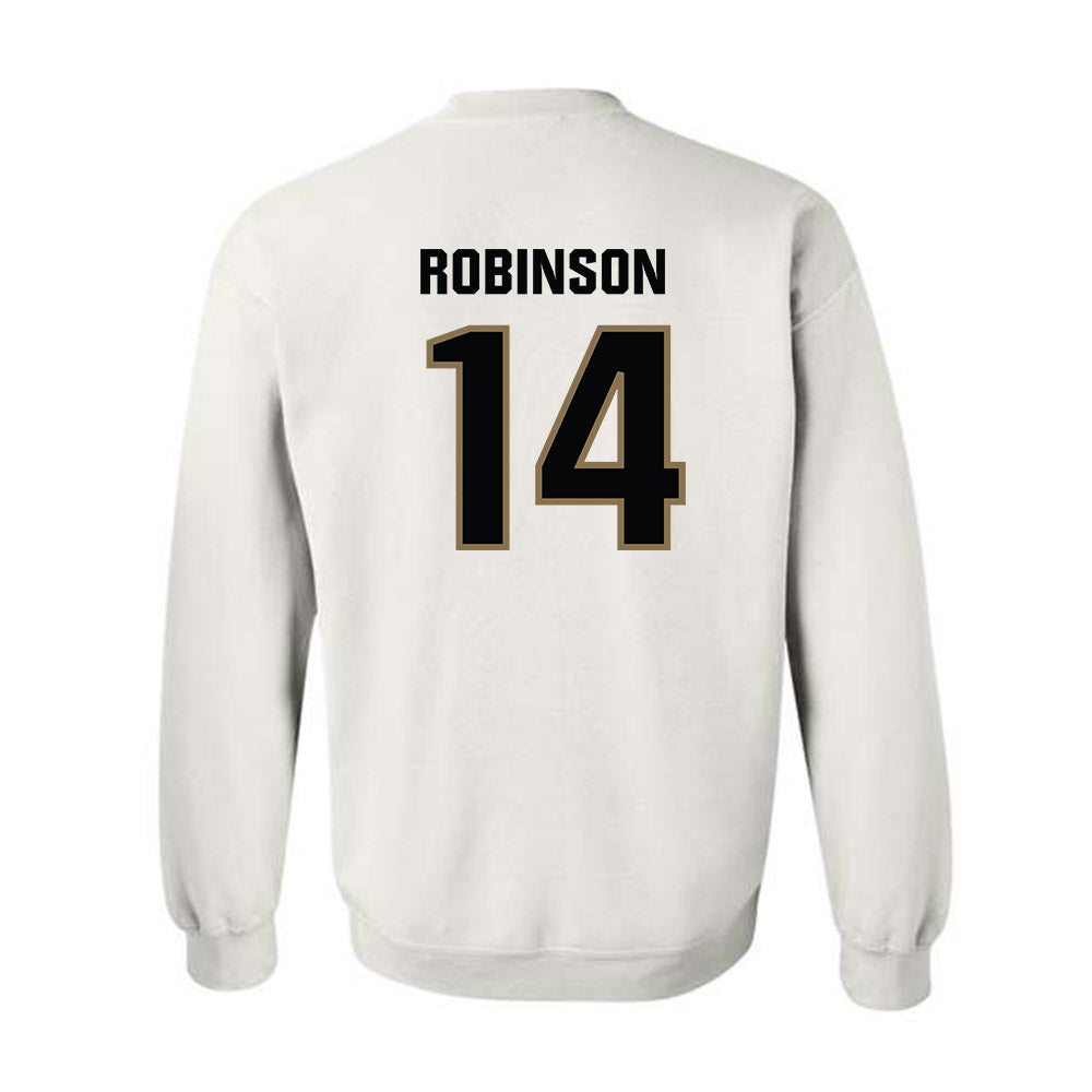 UNC Pembroke - NCAA Football : Tre Robinson - Classic Shersey Crewneck Sweatshirt-1