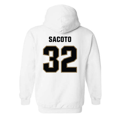 UNC Pembroke - NCAA Women's Basketball : Amanda Sacoto - Classic Shersey Hooded Sweatshirt-1