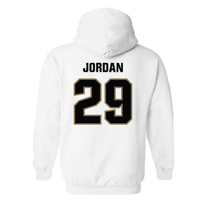 UNC Pembroke - NCAA Football : Cedric Jordan - Classic Shersey Hooded Sweatshirt-1