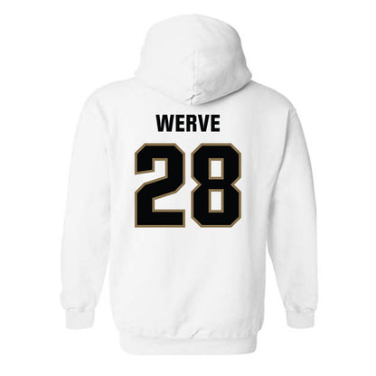 UNC Pembroke - NCAA Men's Ice Hockey : Pat Werve - Classic Shersey Hooded Sweatshirt-1