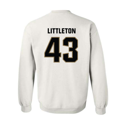 UNC Pembroke - NCAA Baseball : Garrett Littleton - Classic Shersey Crewneck Sweatshirt-1