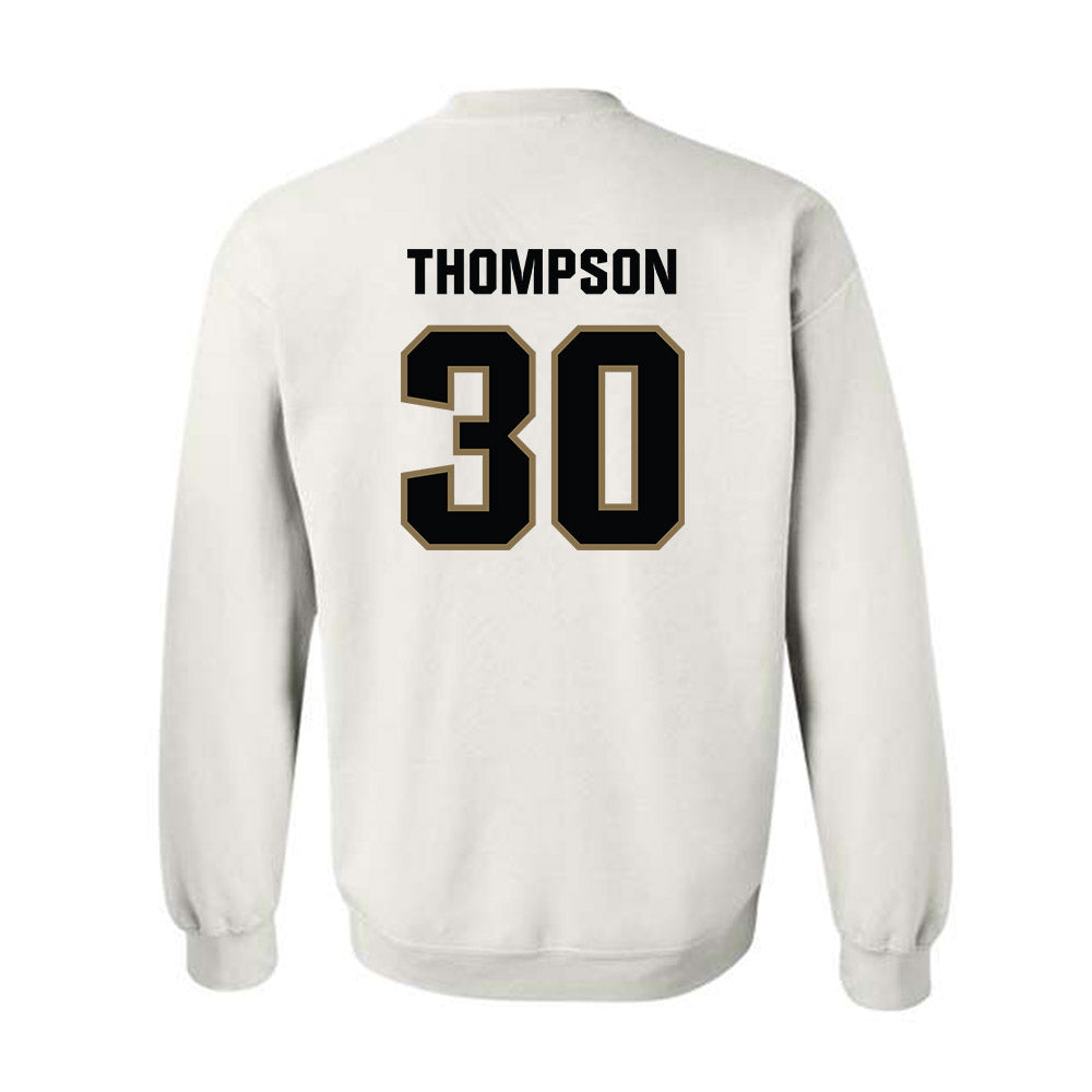 UNC Pembroke - NCAA Football : Brian Thompson - Classic Shersey Crewneck Sweatshirt-1