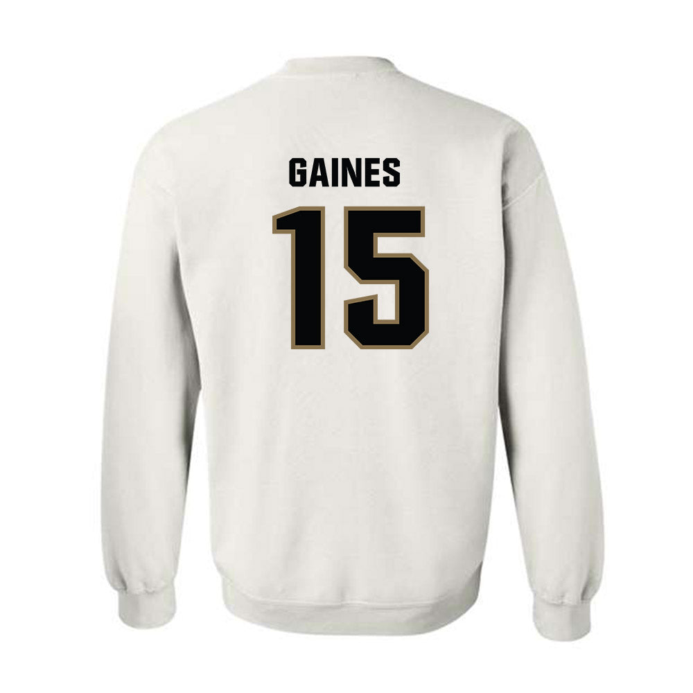 UNC Pembroke - NCAA Women's Volleyball : Deorri Gaines - Classic Shersey Crewneck Sweatshirt-1