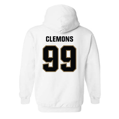 UNC Pembroke - NCAA Football : Jahari Clemons - Classic Shersey Hooded Sweatshirt-1