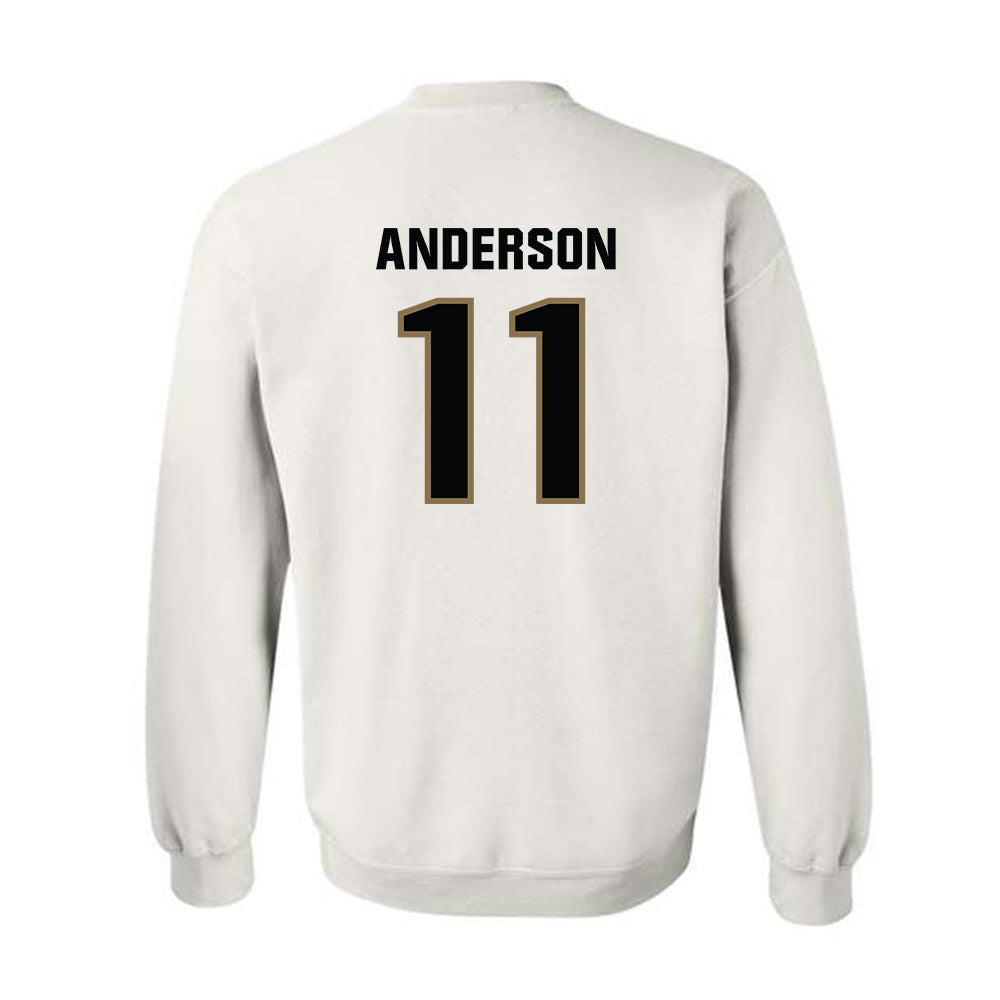 UNC Pembroke - NCAA Men's Basketball : Demar Anderson - Classic Shersey Crewneck Sweatshirt-1
