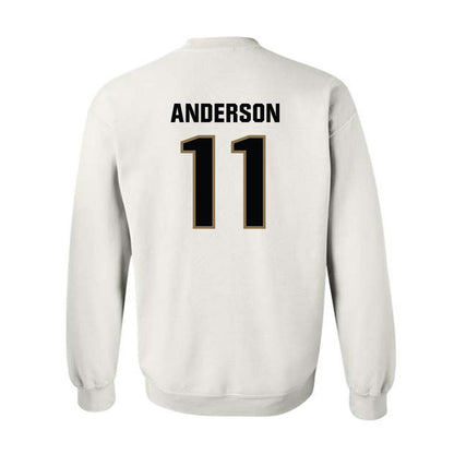 UNC Pembroke - NCAA Men's Basketball : Demar Anderson - Classic Shersey Crewneck Sweatshirt-1