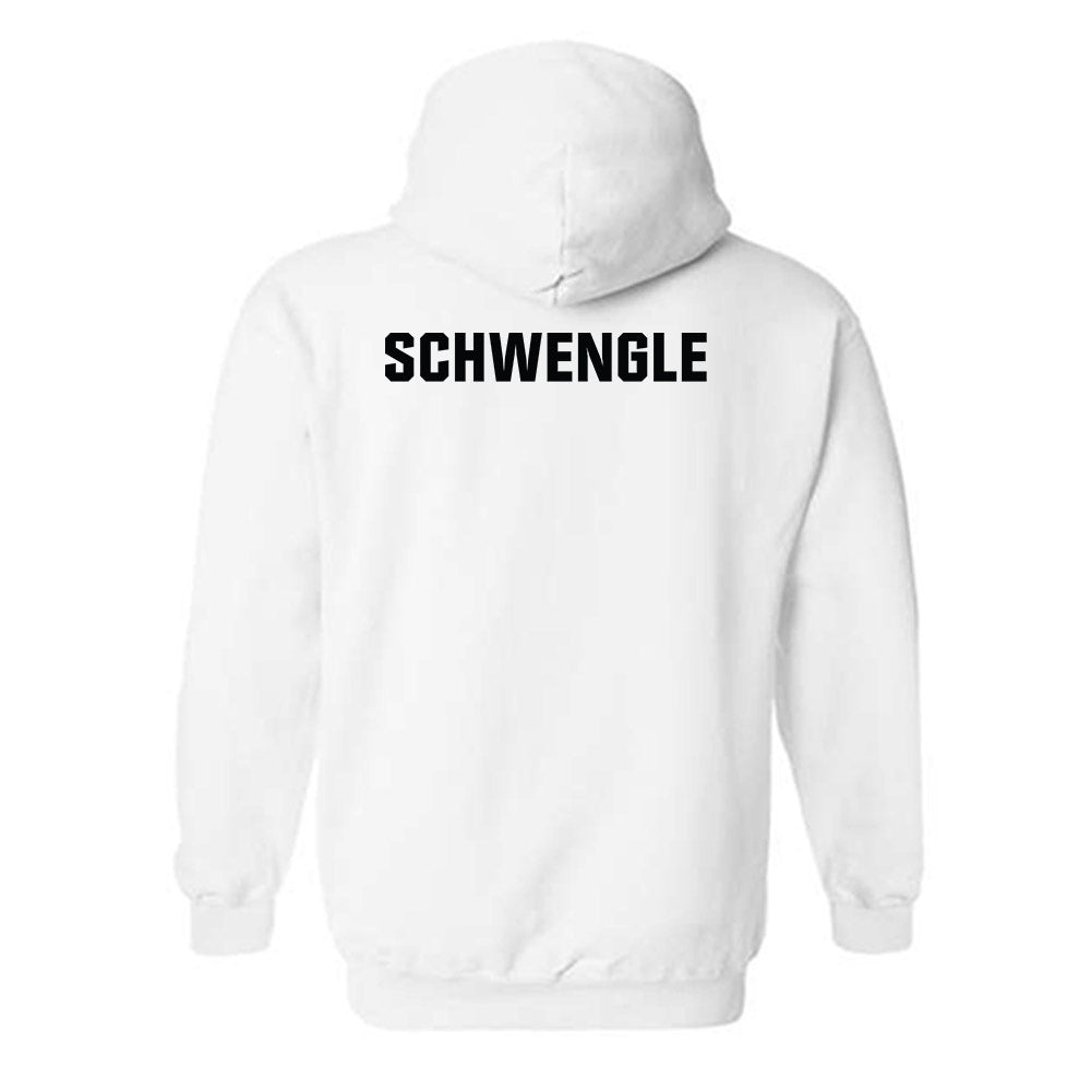 UNC Pembroke - NCAA Women's Swimming & Diving : Britta Schwengle - Classic Shersey Hooded Sweatshirt-1