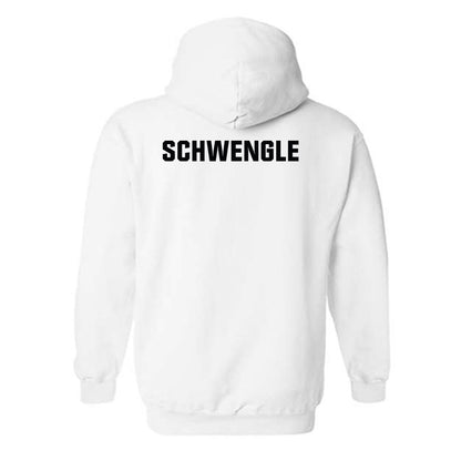 UNC Pembroke - NCAA Women's Swimming & Diving : Britta Schwengle - Classic Shersey Hooded Sweatshirt-1