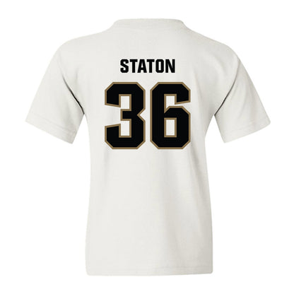 UNC Pembroke - NCAA Football : Kaleb Staton - Classic Shersey Youth T-Shirt-1