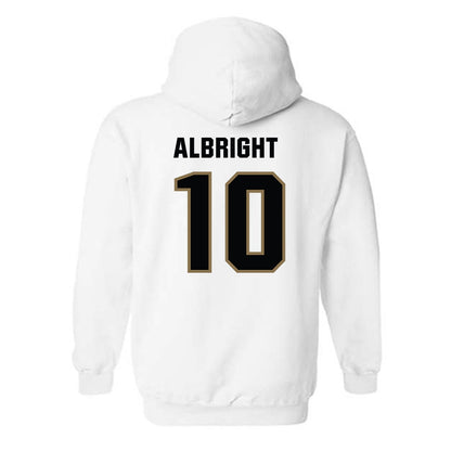 UNC Pembroke - NCAA Football : JaQuan Albright - Classic Shersey Hooded Sweatshirt-1