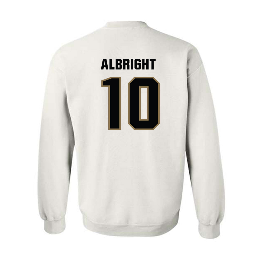 UNC Pembroke - NCAA Football : JaQuan Albright - Classic Shersey Crewneck Sweatshirt-1