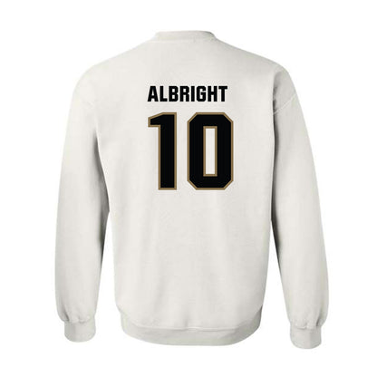 UNC Pembroke - NCAA Football : JaQuan Albright - Classic Shersey Crewneck Sweatshirt-1