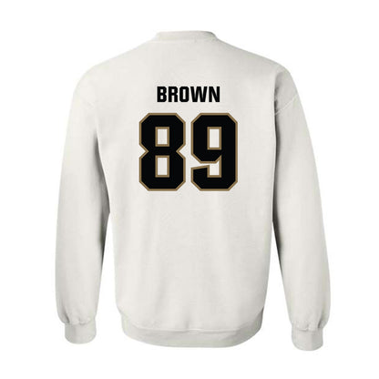 UNC Pembroke - NCAA Football : Malik Brown - Classic Shersey Crewneck Sweatshirt-1