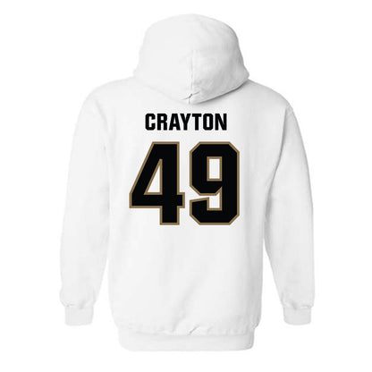 UNC Pembroke - NCAA Baseball : Michael Crayton - Classic Shersey Hooded Sweatshirt-1